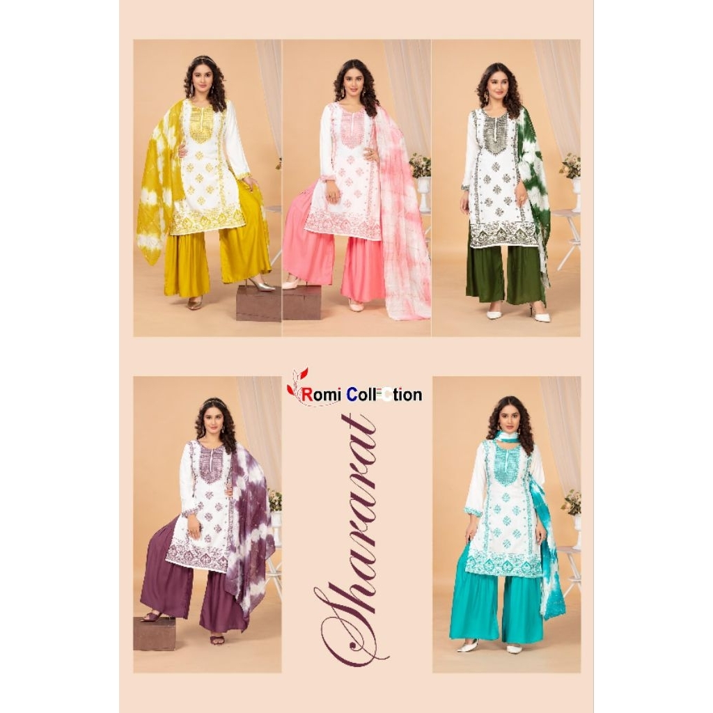 Romi Collection 'Shararat' Kurti Set Sharara