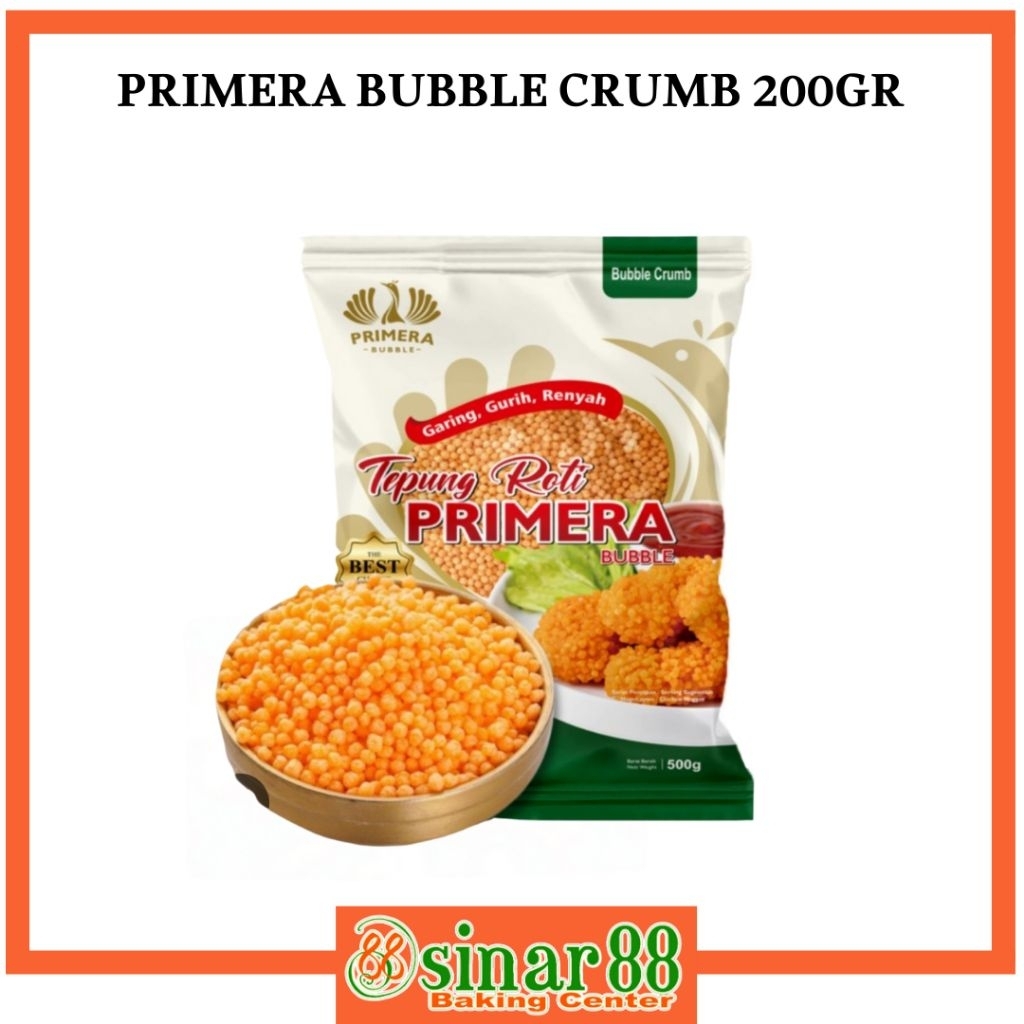 

PRIMERA BUBBLE CRUMB 200GR