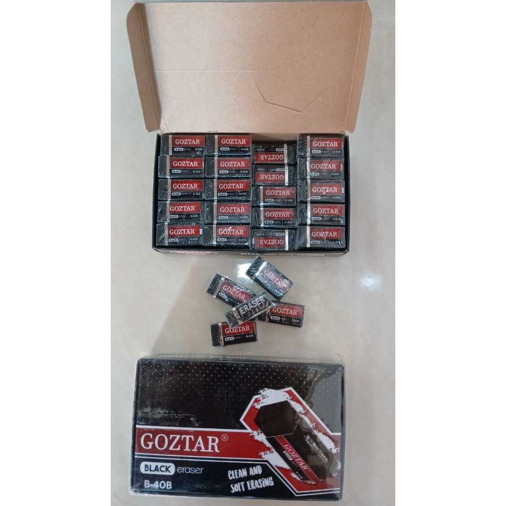 

VIRAL PENGHAPUS GOZTAR BLACK ERASER 1 PACK ISI (40 PCS)