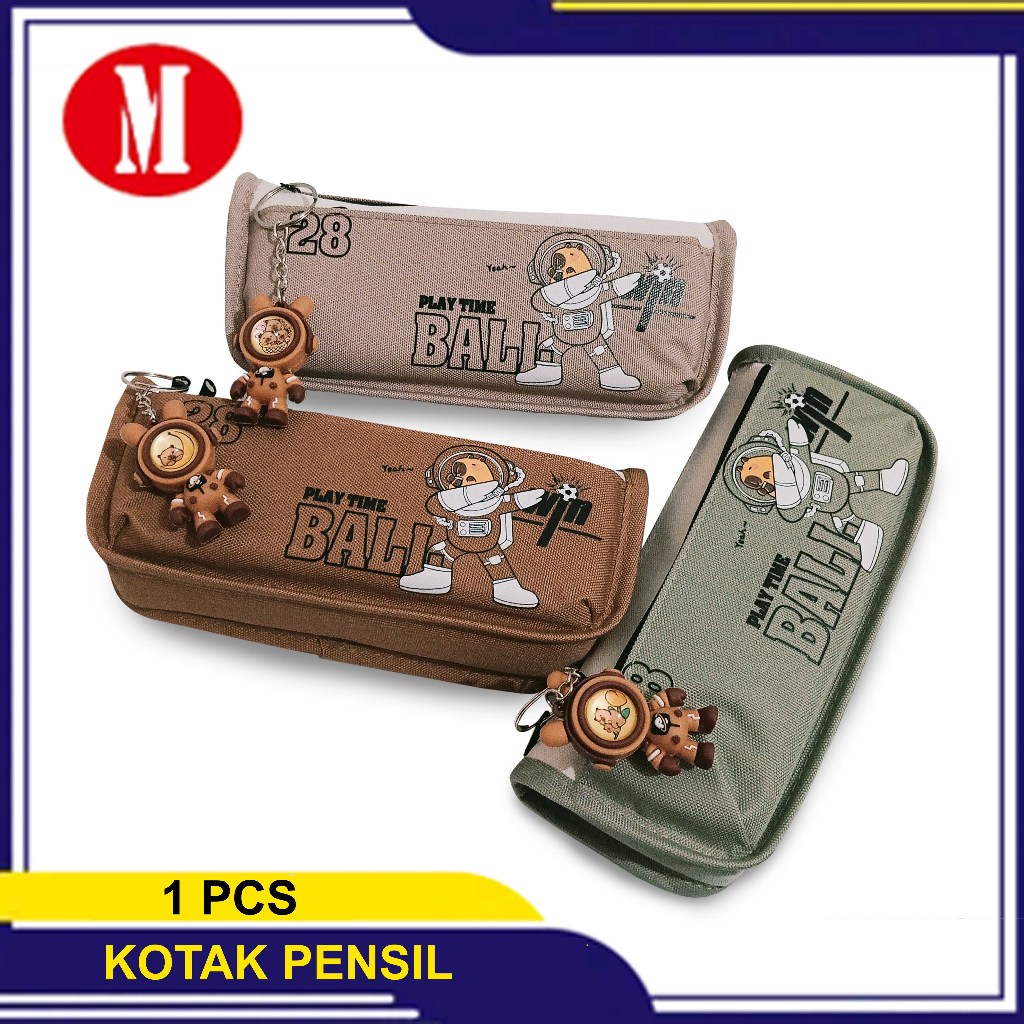 

Kotak Pensil Kain Resleting Kayagi KY 9077