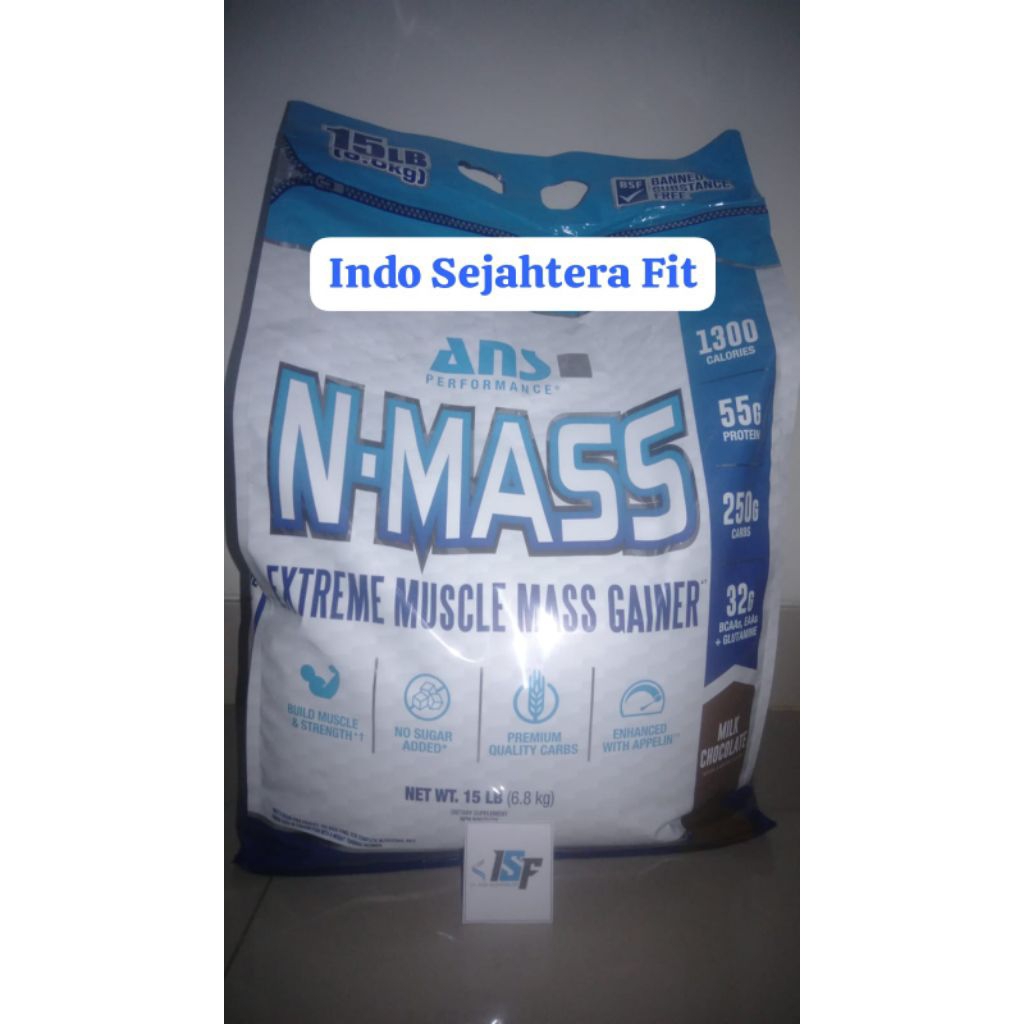 N Mass 15 lb N-Mass Gainer 15 lb Ans Mass Gainer 15 lbs ANS Gainer 15 lbs