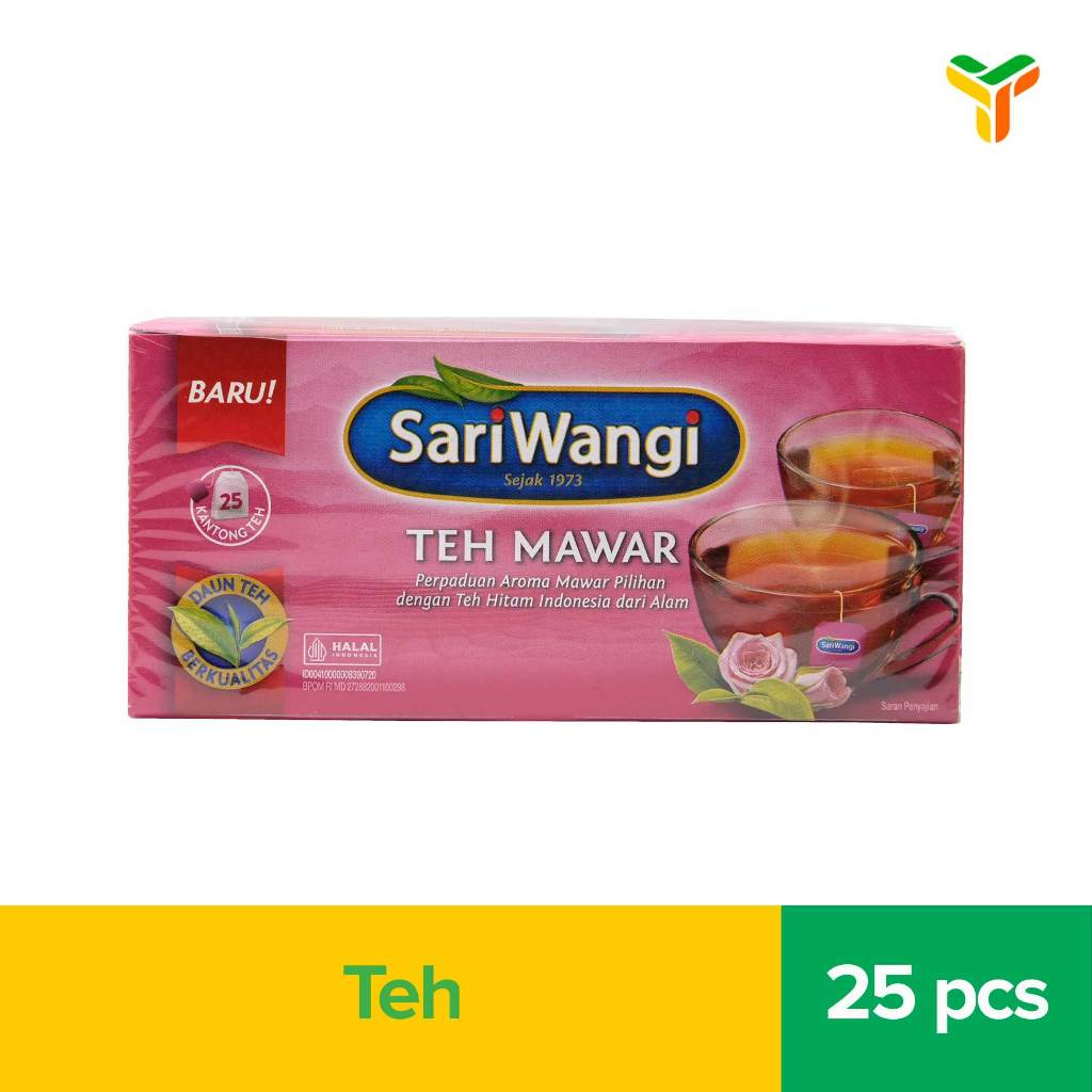 

Sariwangi Tb Teh Mawar 25X1.8 Gram