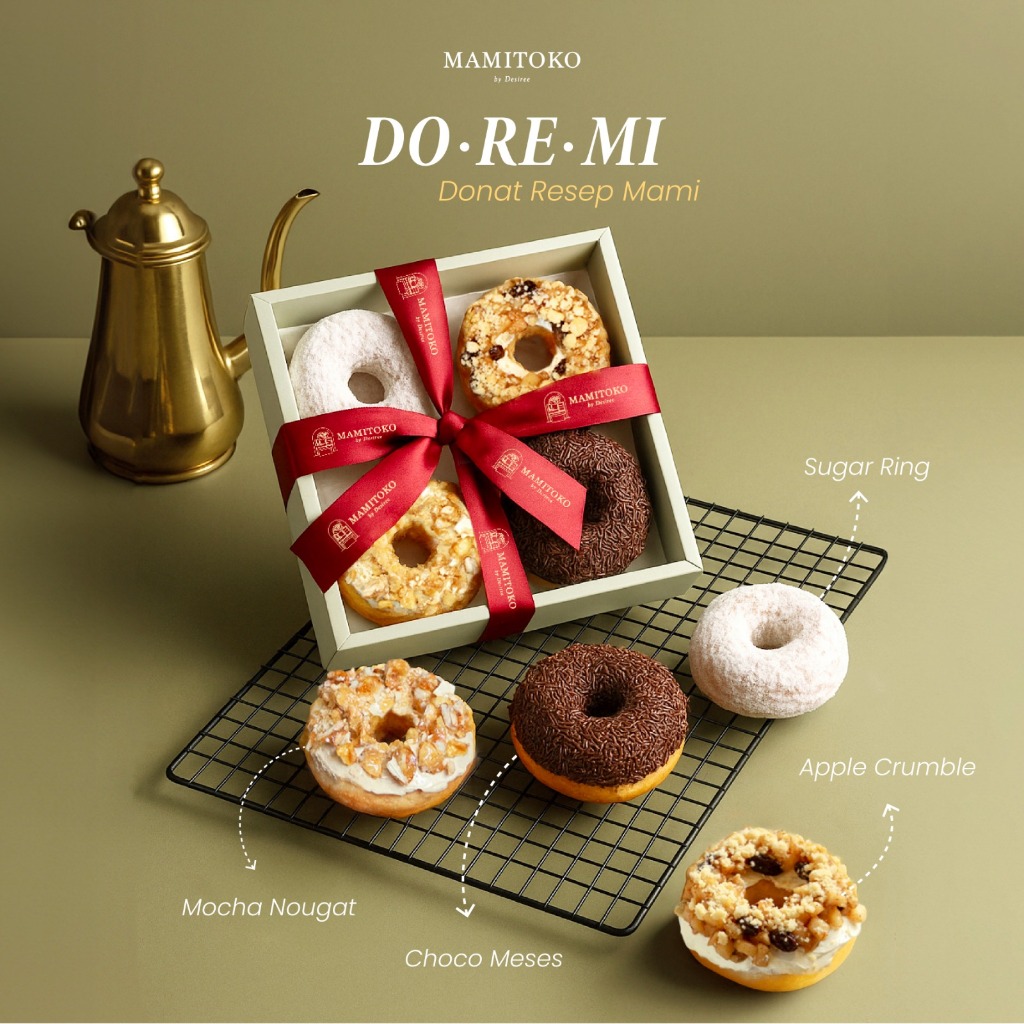 

Mamitoko - DO RE MI Donat Resep Mami, Mix Varian