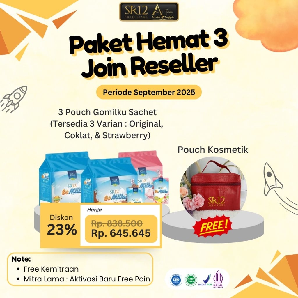 

Promo Hemat Gomilku Pouch SR12