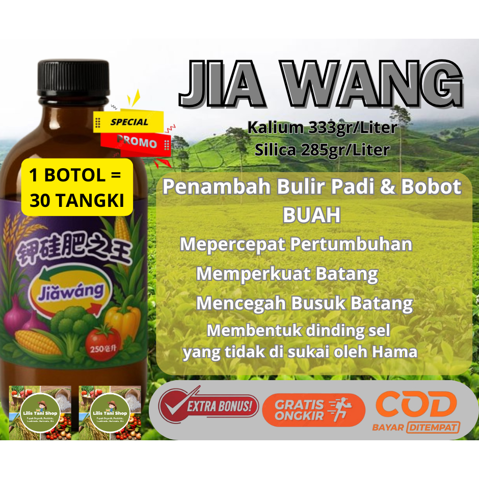 jia wang jiawang raja pupuk kalium dan silica