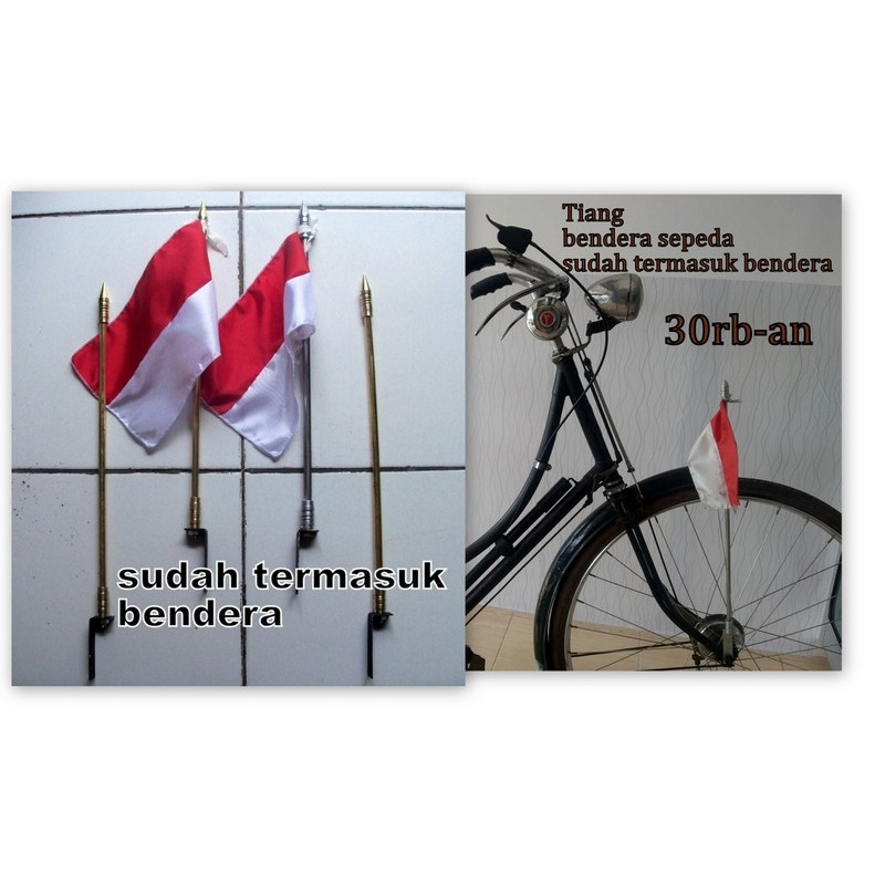 TIANG BENDERA SEPEDA ONTHEL - AKSESORIS SEPEDA ONTHEL - TIANG BENDERA SEPEDA ONTHEL TERMURAH