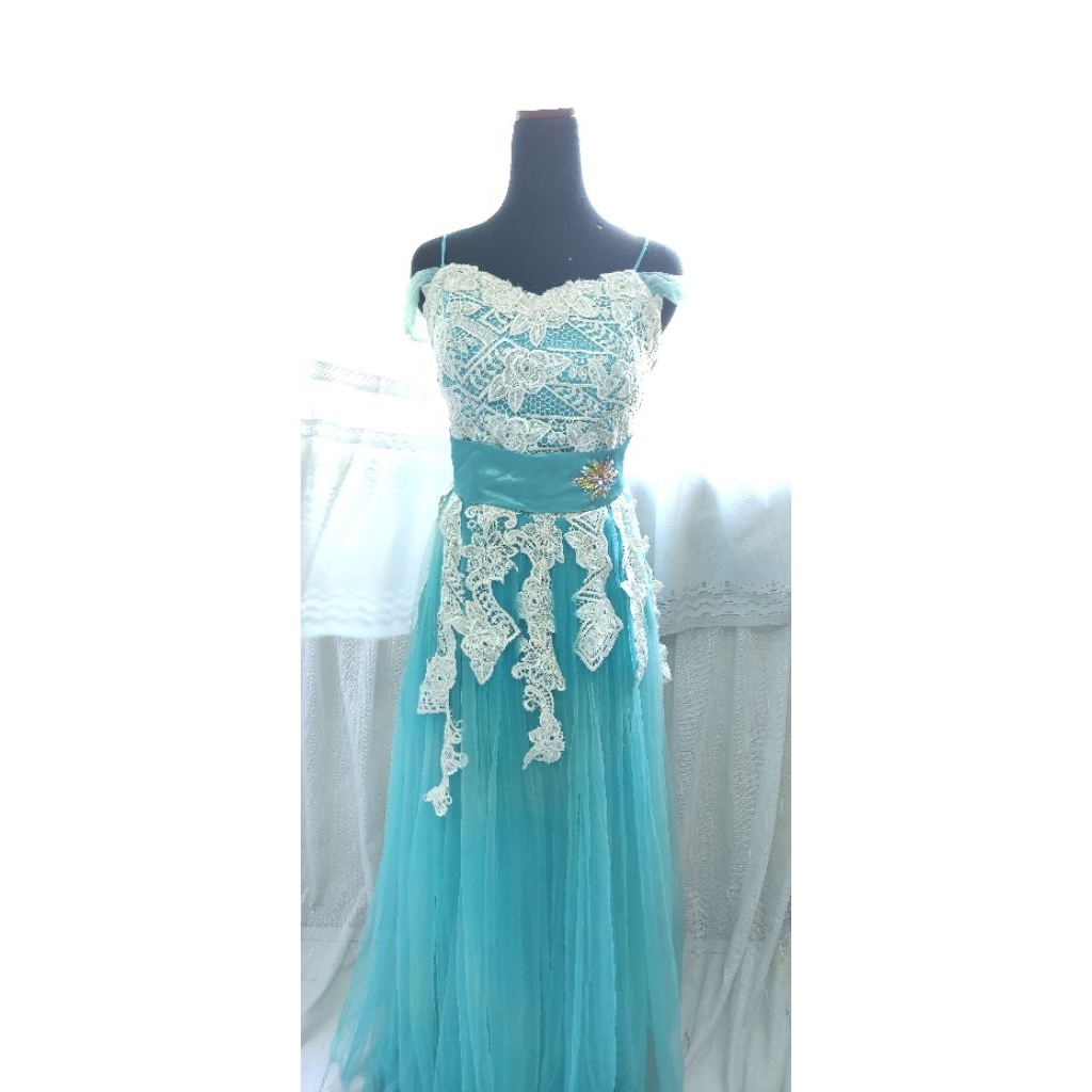 prelove gaun toska  gaun pesta bekas butik