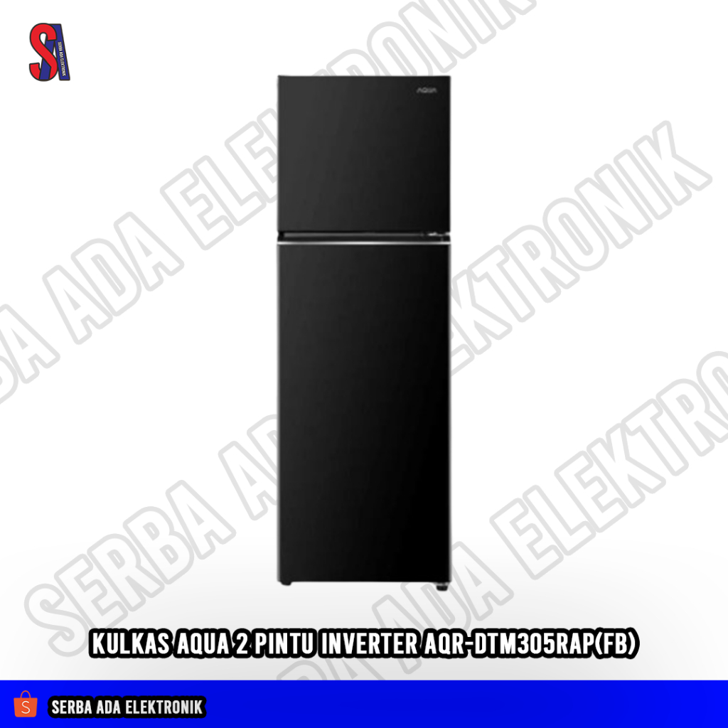 Kulkas Aqua 2 Pintu Inverter AQR-DTM305RAP(FB)