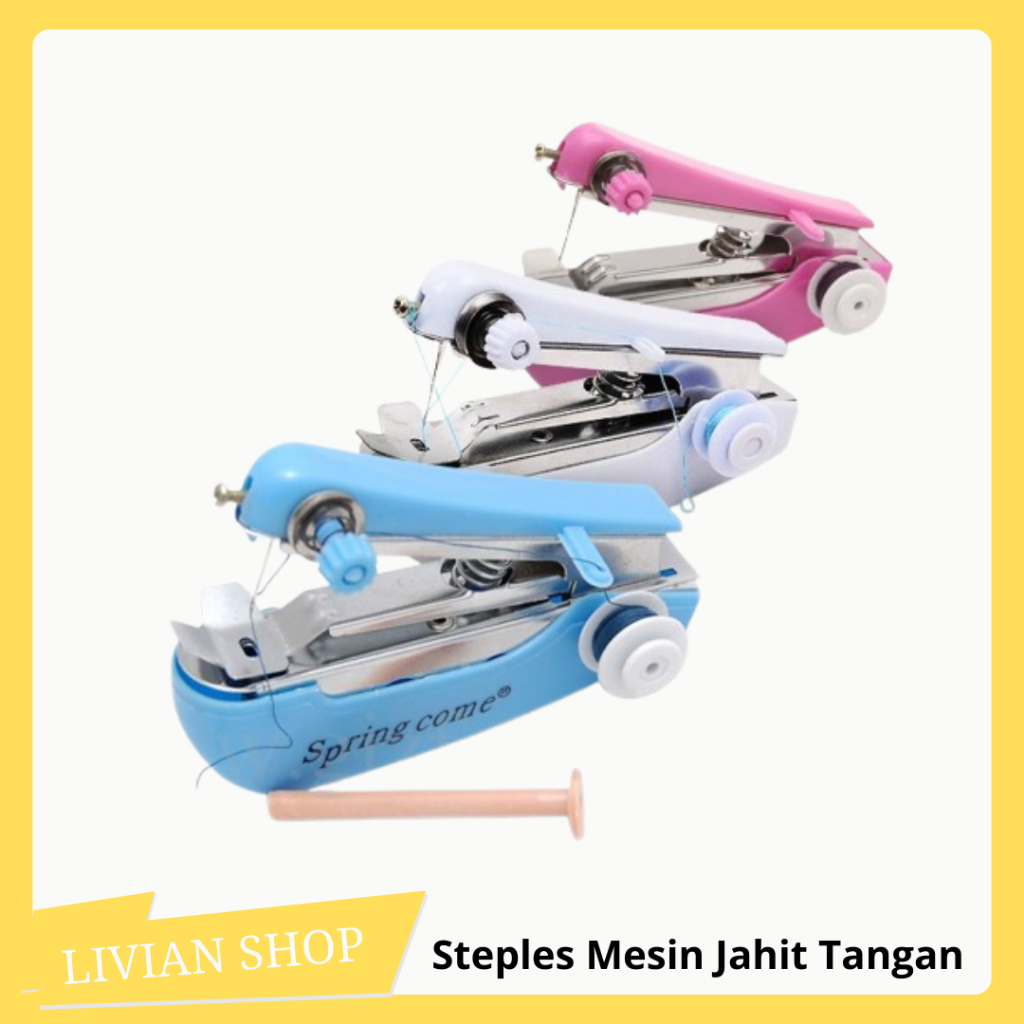 Mesin Jahit Mini / Steples Mesin Jahit Tangan Manual