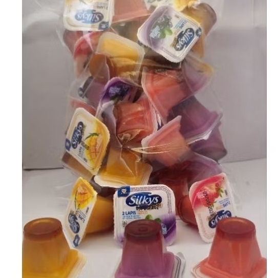 

SILKY PUDING JELLY LAPIS GULA AREN 3 RASA MANGGA/STRAWBERRY/BLUEBERRY