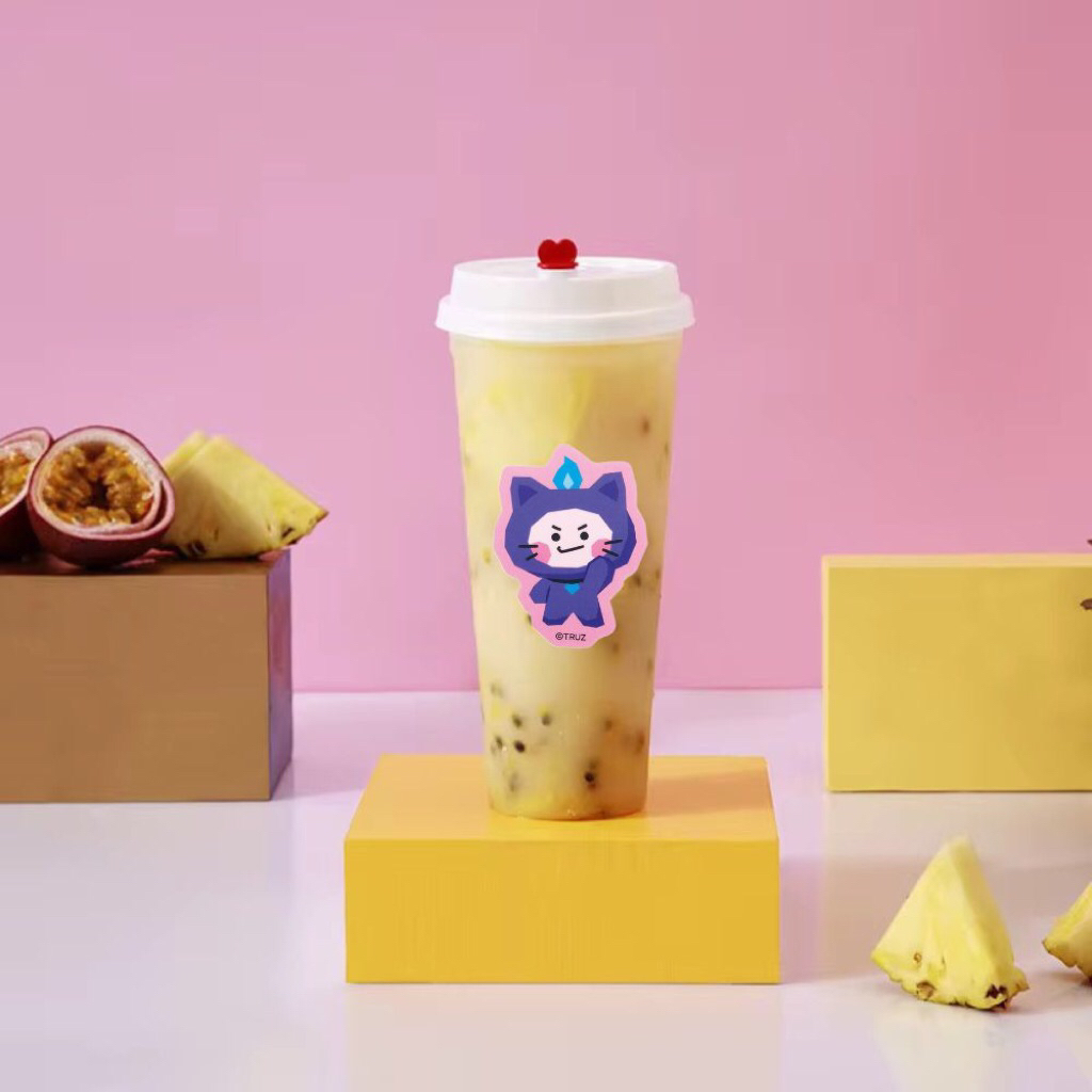 Reusable Cup Injection TRUZ Treasure Merch - Free Photocard