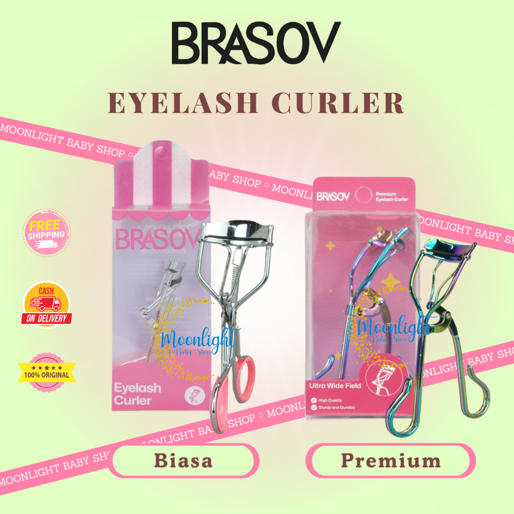 BRASOV Eyelash Curler – Penjepit Bulu Mata Biasa & Premium