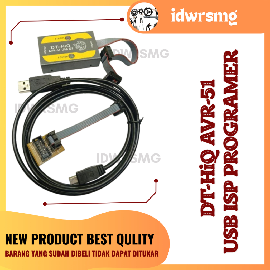 USB ISP mkll programmer // DT-HIQ AVR-51 USB ISP