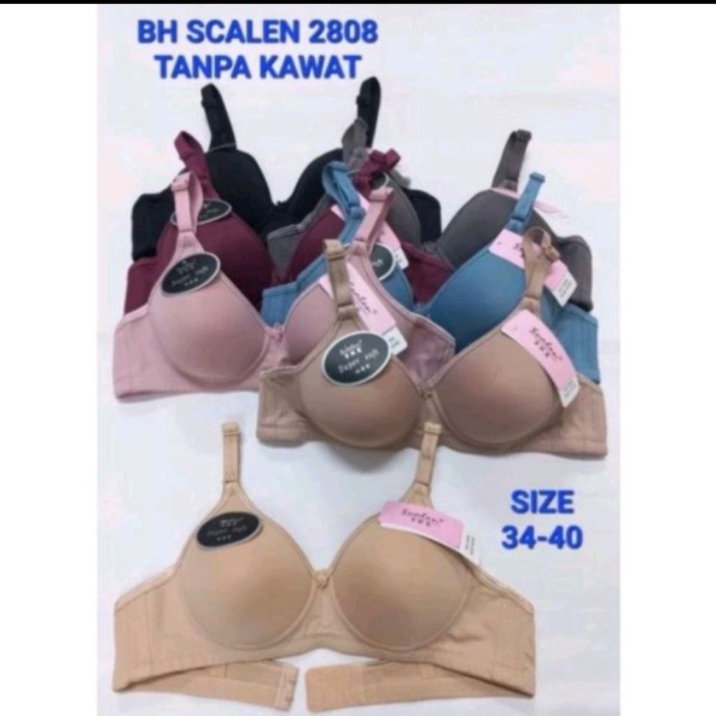 bra/bh scalen tanpa kawat 2808/2826