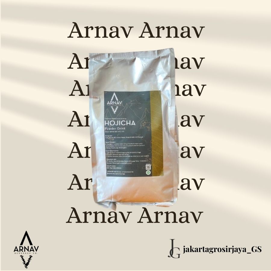 

Arnav Powder Drink Hojicha - Bubuk Minuman Hojicha 1 Kg