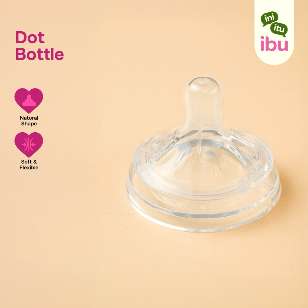 Dot Botol Susu Bayi | Dot Bayi Botol Susu Newborn | Pacifier Aksesoris Baby Natural Milk Feeding Bot