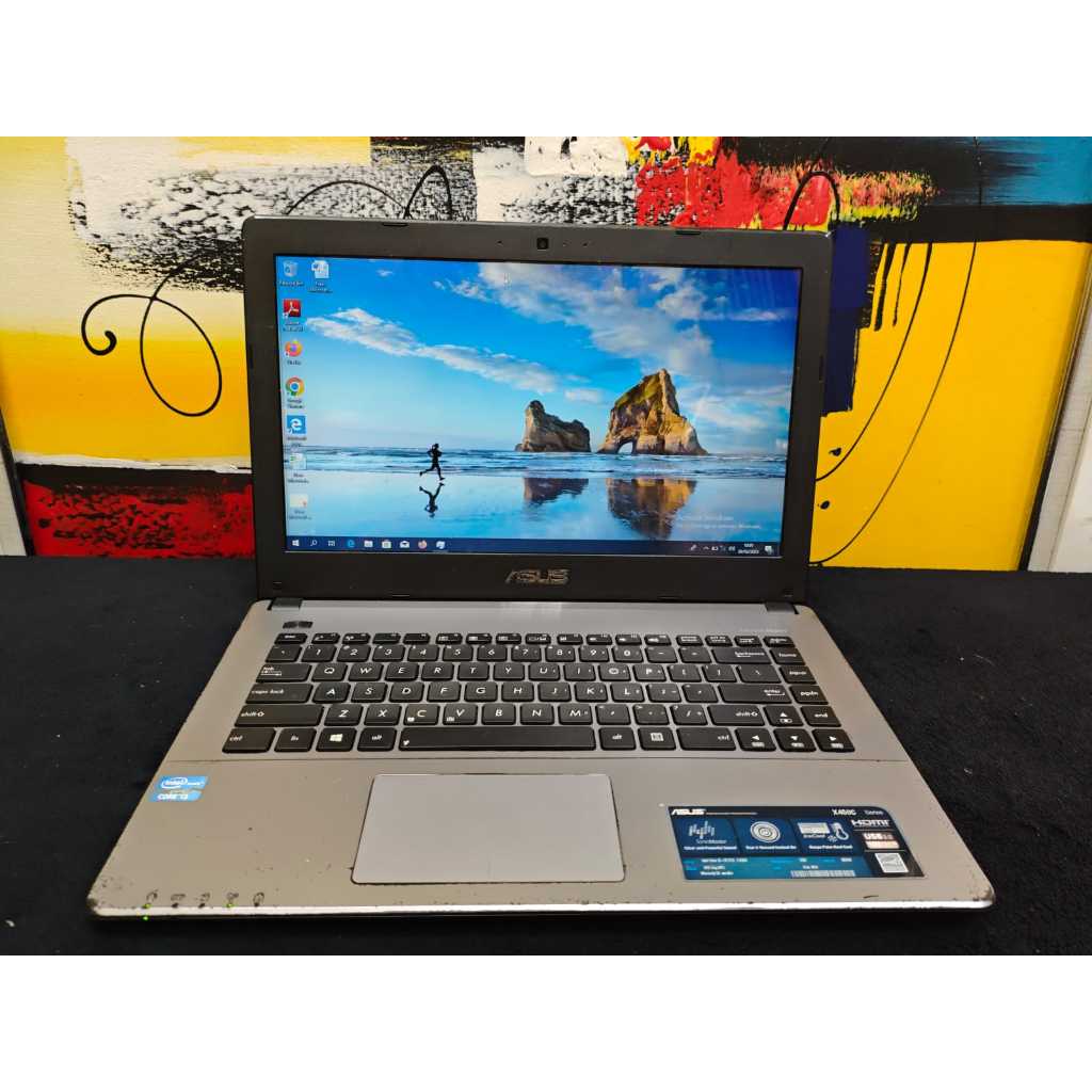 Laptop Asus X450c Core i3 6/500 murah