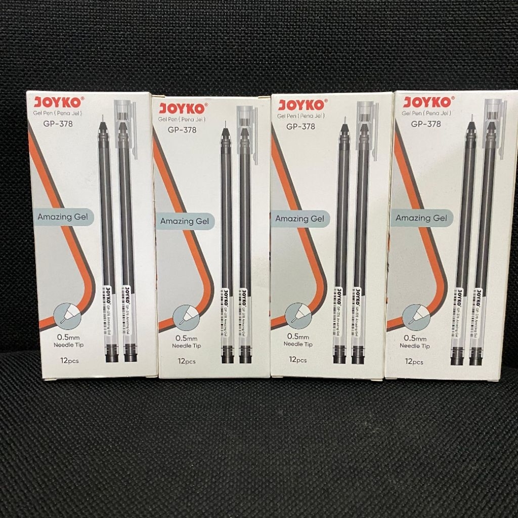 

ORIGINAL JOYKO Gel Pen Pulpen Pena Joyko GP-378 Amazing Gel 0.5 mm - Black