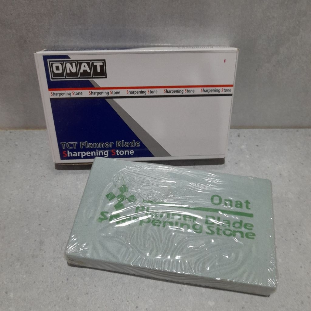 ONAT  Batu asah ketam Grit #400, ukuran 15x9x2 cm