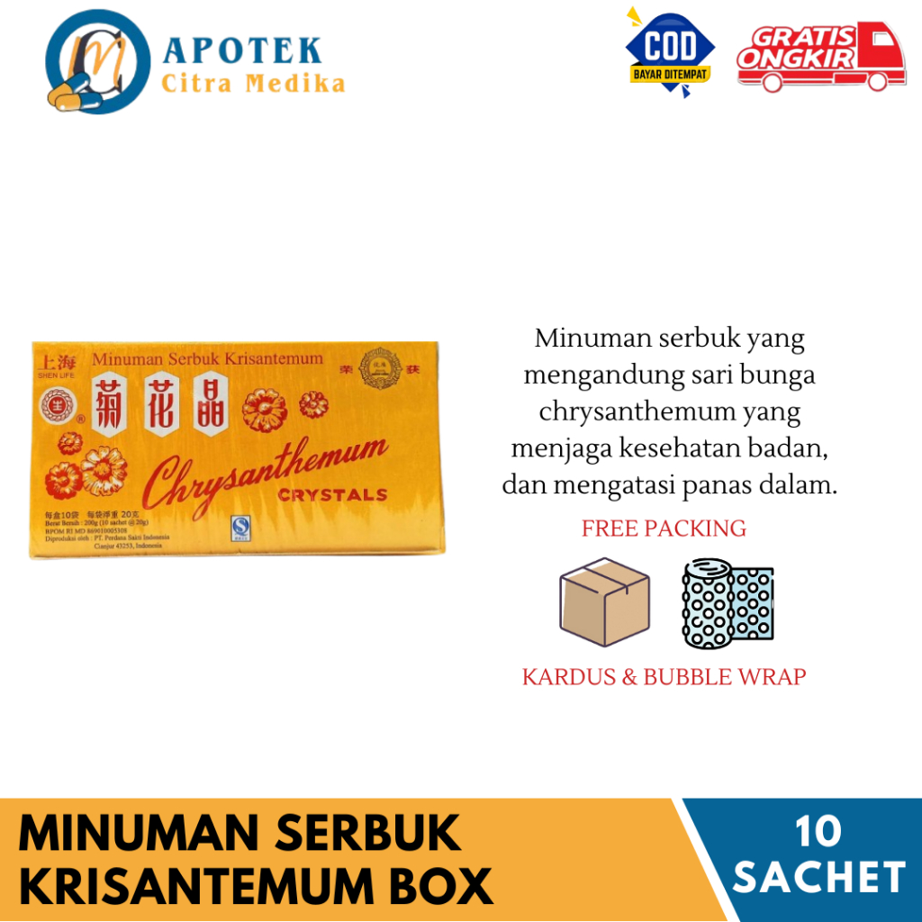 

Minuman Serbuk Krisantemum - Meredakan Panas Dalam dan Menjaga Kesehatan Badan