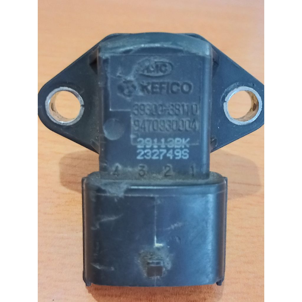 Sensor MAP Original HMC Kefico untuk KIA Visto Hyundai Atoz Kode Part 39300-38110