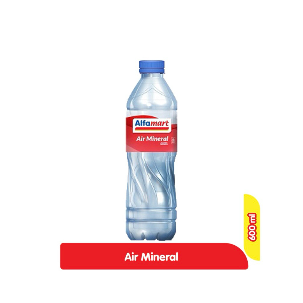 Alfamart air mineral 600ml 1 karton (24pcs)