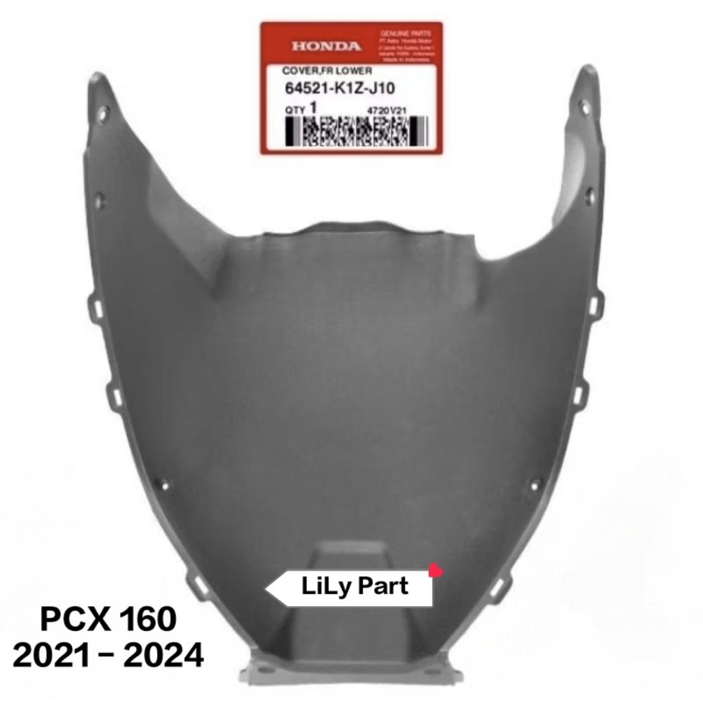 64521-K1Z-J10 Cover FR Lower / Cover Lumpur PCX 160 ( 2021 - 2024 )