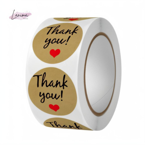 

Sticker Thank You Bulat Roll Isi 500 Stiker Label Cantik untuk Usaha & Hadiah