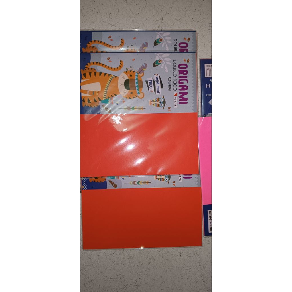 

kertas origami 5 pcs/5 bungkus 16x16
