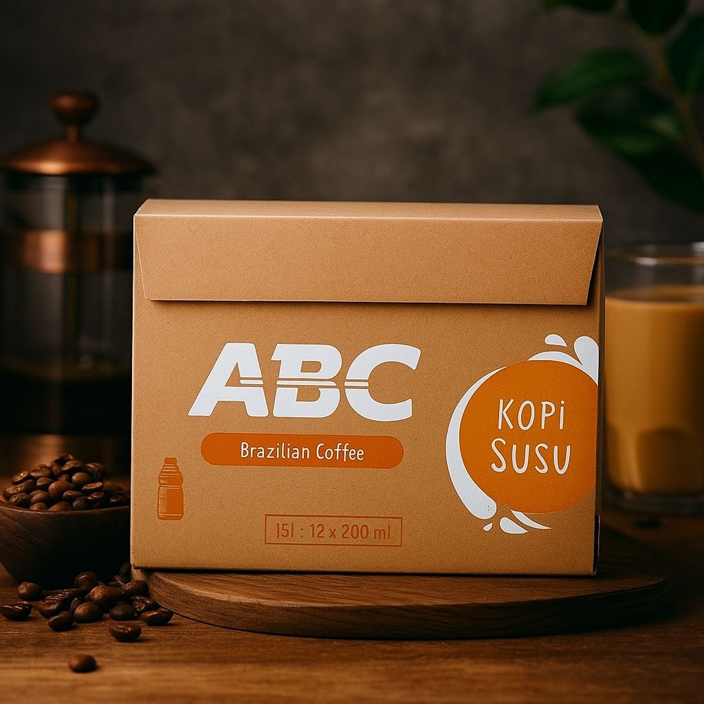 

Kopi ABC Botol 200ml – Kopi Susu & Choco Malt | 1 Dus Isi 12 Botol – Halal & BPOM