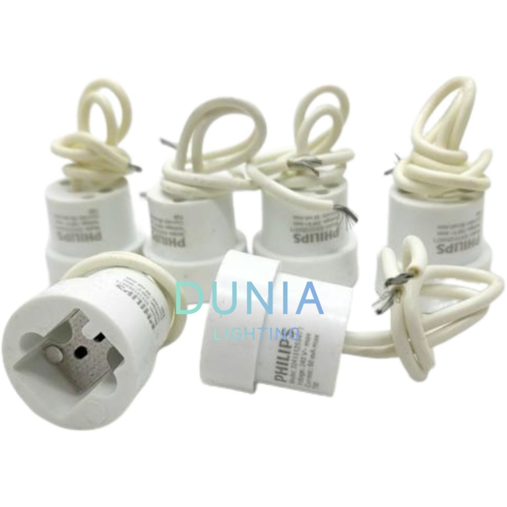 FITTING HALOGEN MR16 PHILIPS fiting lampu tusuk mr 16 Fitting MR16 Philips Led Fiting Tancap Gu5.3 S