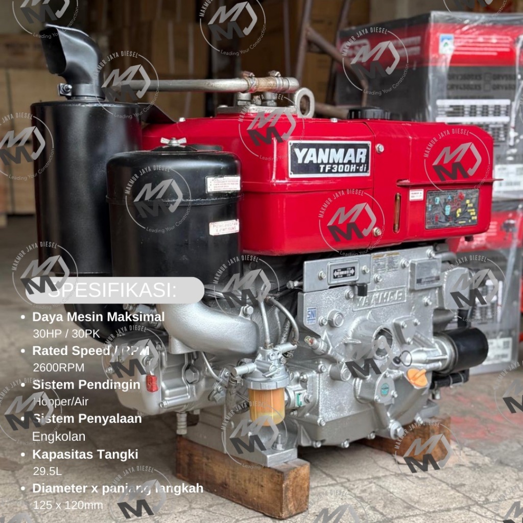 Diesel Penggerak Yanmar TF300H - 30PK