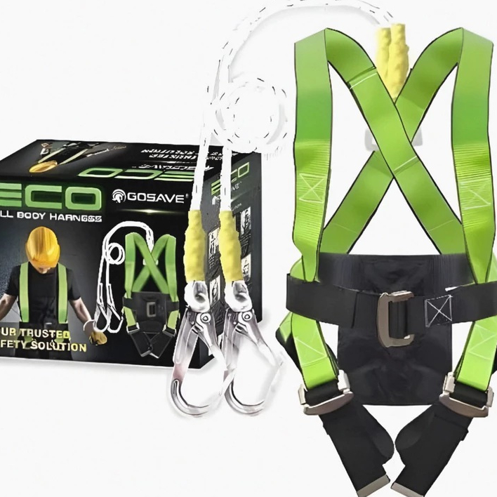 GOSAVE Full Body Harness Double Hook