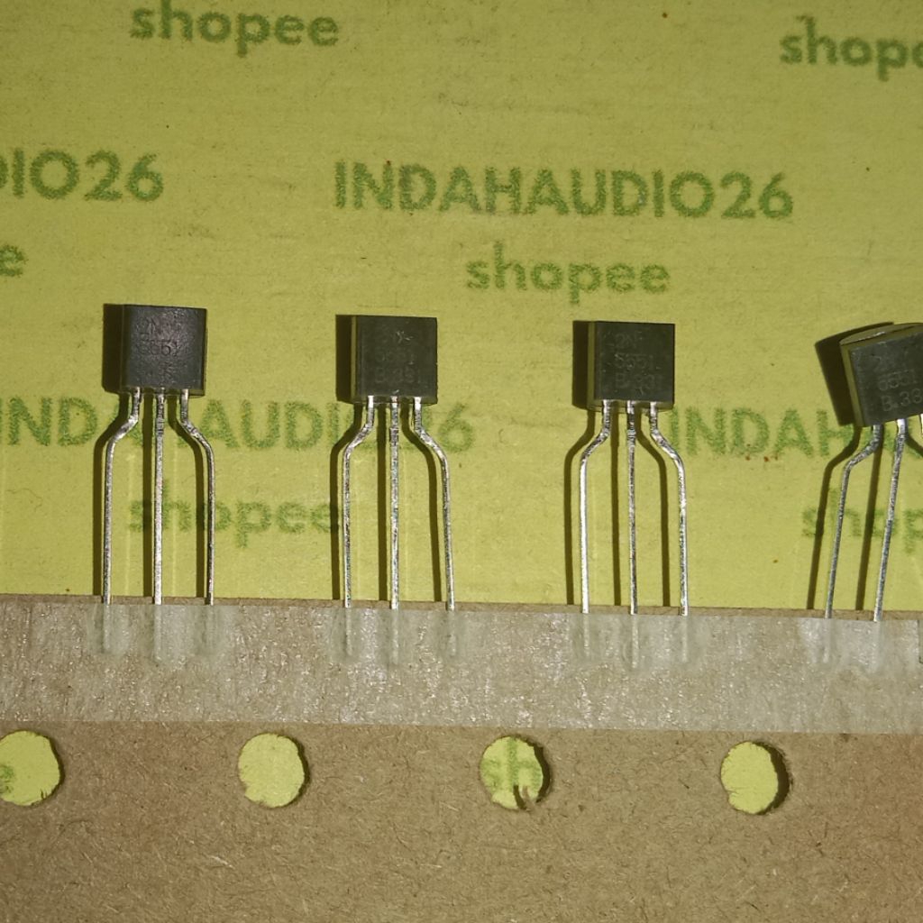 TEXAS intruments 2N5551 tr 2N 5551 transistor kaki tembaga 2n5551 texas   2n 5551