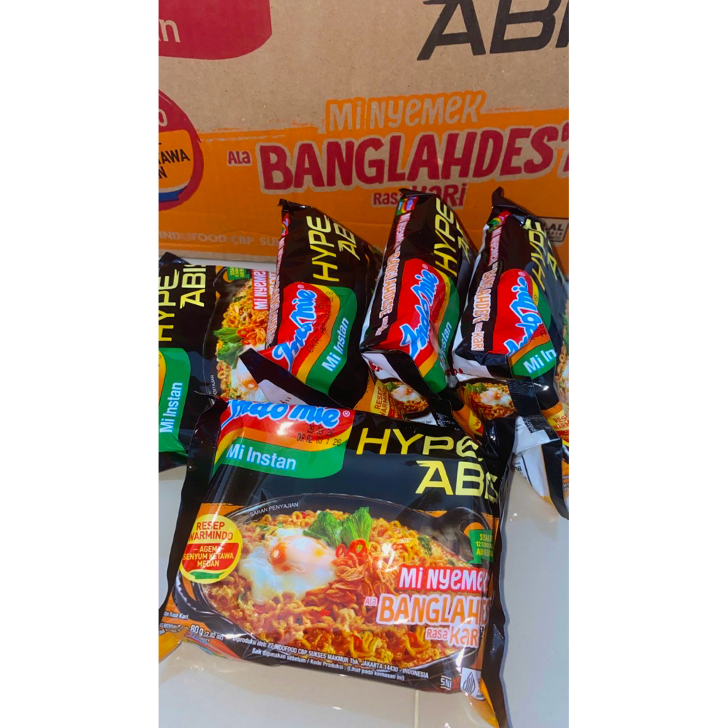 

Indomie Banglahdes isi 5 pcs