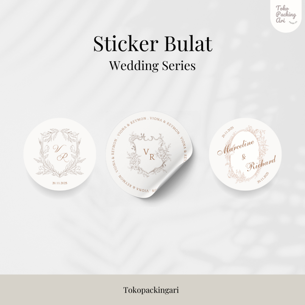 

Sticker Souvenir Pernikahan | Sticker Wedding Souvenir | Sticker Nikahan
