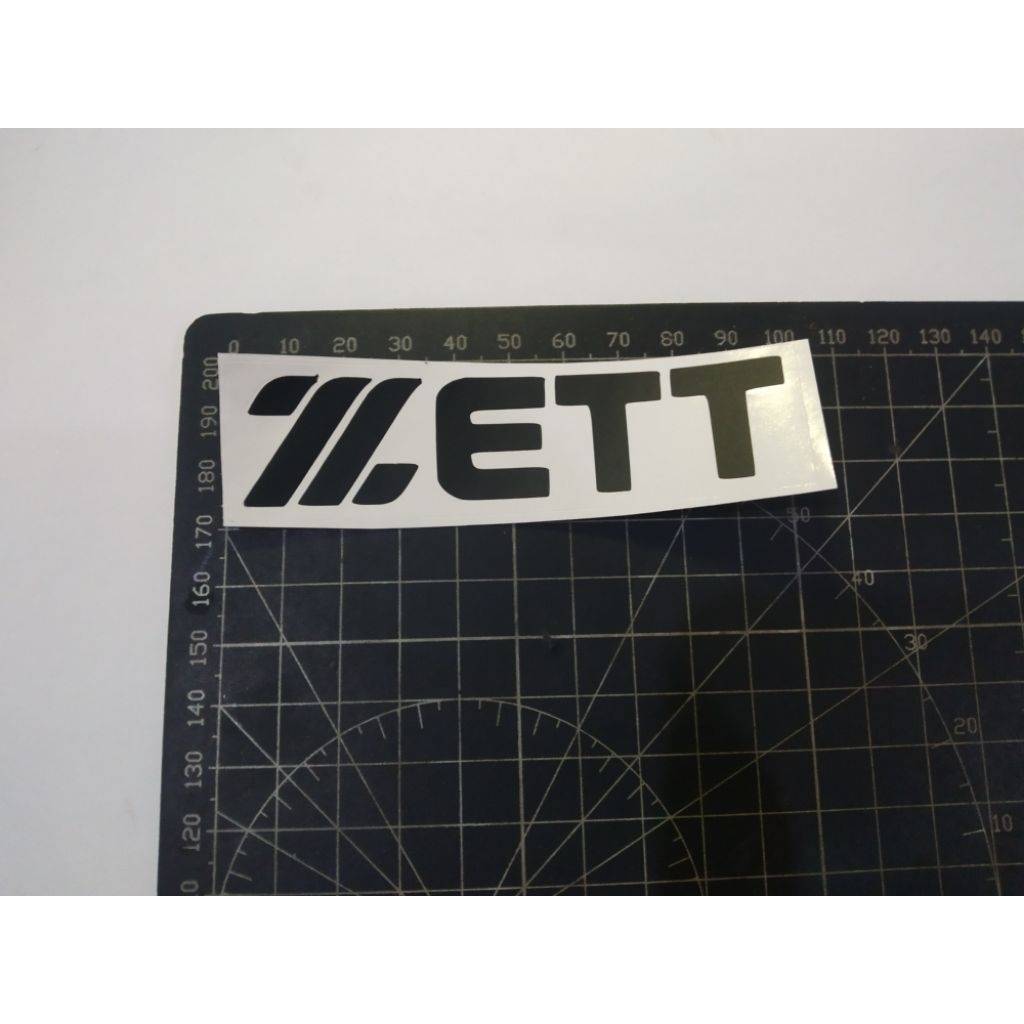 

stiker cutting zett