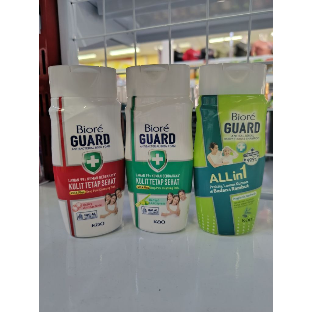 Biore Guard Body Wash / Sabun Cair Kemasan Botol 100ml
