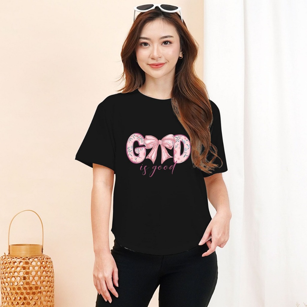 Kaos Oval Abg Perempuan /Kaos Oblong Oneck Slim Fit Wanita
