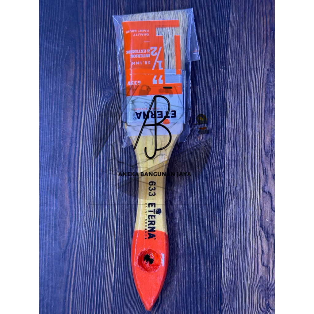

Kuas Cat 633 ETERNA 1.5” / Kuas Cat ETERNA ORANGE 11/2” / Kuas Cat ETERNA ORIGINAL 11/2”