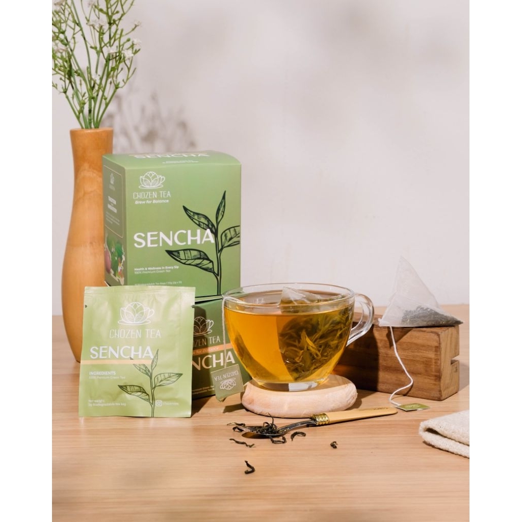 

Chozen Tea | Sencha (Paket 2 Box) - Pure Japanese Greentea Premium | Yabukita