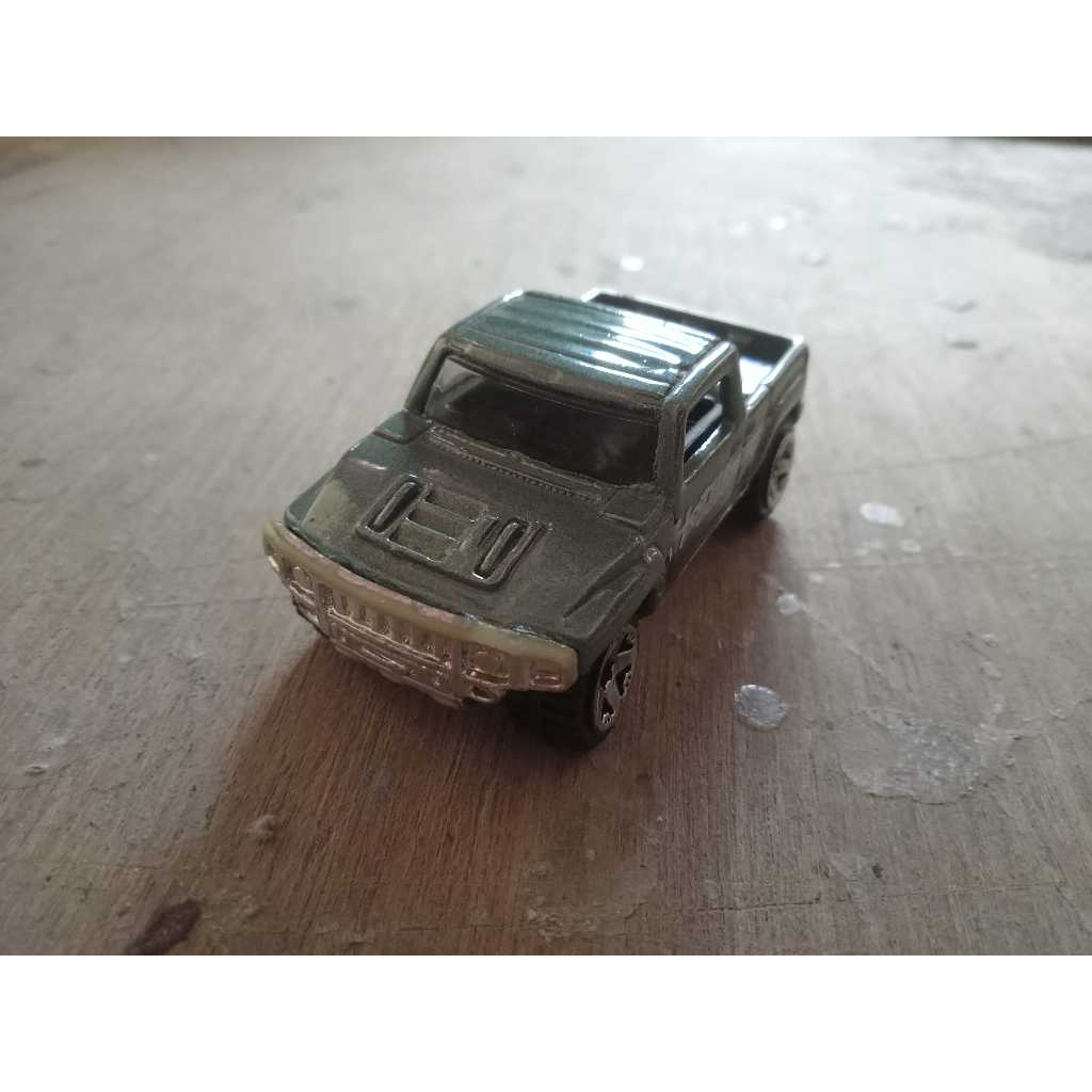 Hotwheels Hummer H3T Concept (Mainline 2006 (Grey)) Loose