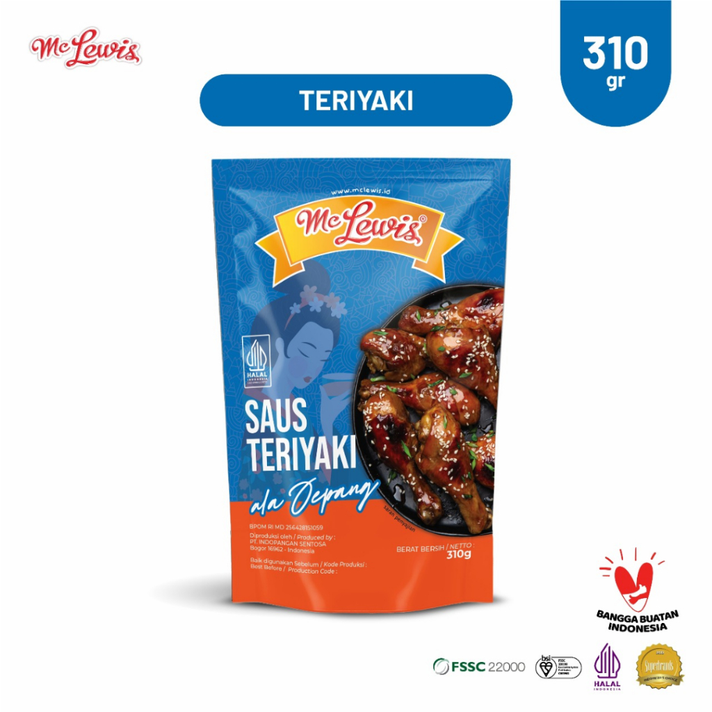 

Mc Lewis Saus Teriyaki - 310 gr