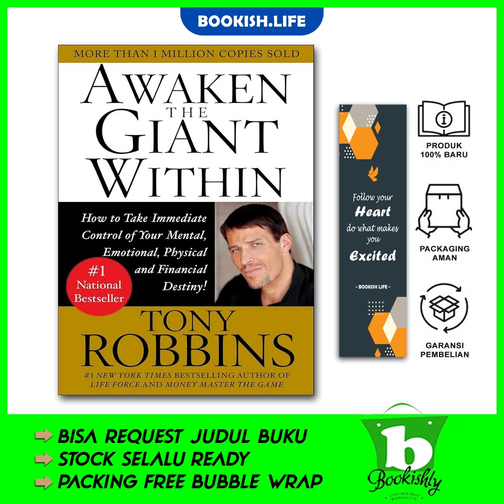 Awaken the Giant Within by Tony Robbins (English/Indonesia)