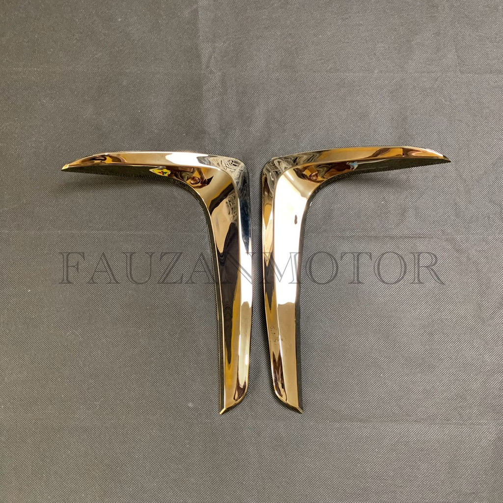 Lis Chrome Foglamp Calya Facelift Black Chrome Original
