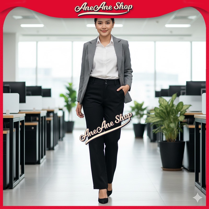 MEIRA CELANA KULOT PANTS LOOSE HIGHTWAIST