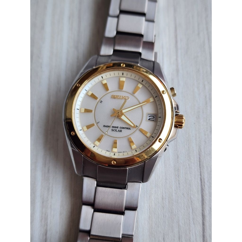 Seiko Solar Titanium Radio Wave Control 7B42-0AJ0 JDM