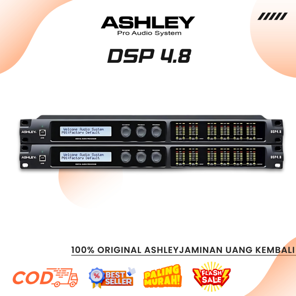 Dlms Ashley DSP 4.8 4 Input 8 Output Dlms Ashley Dsp 260+ 2 Input 6 Output