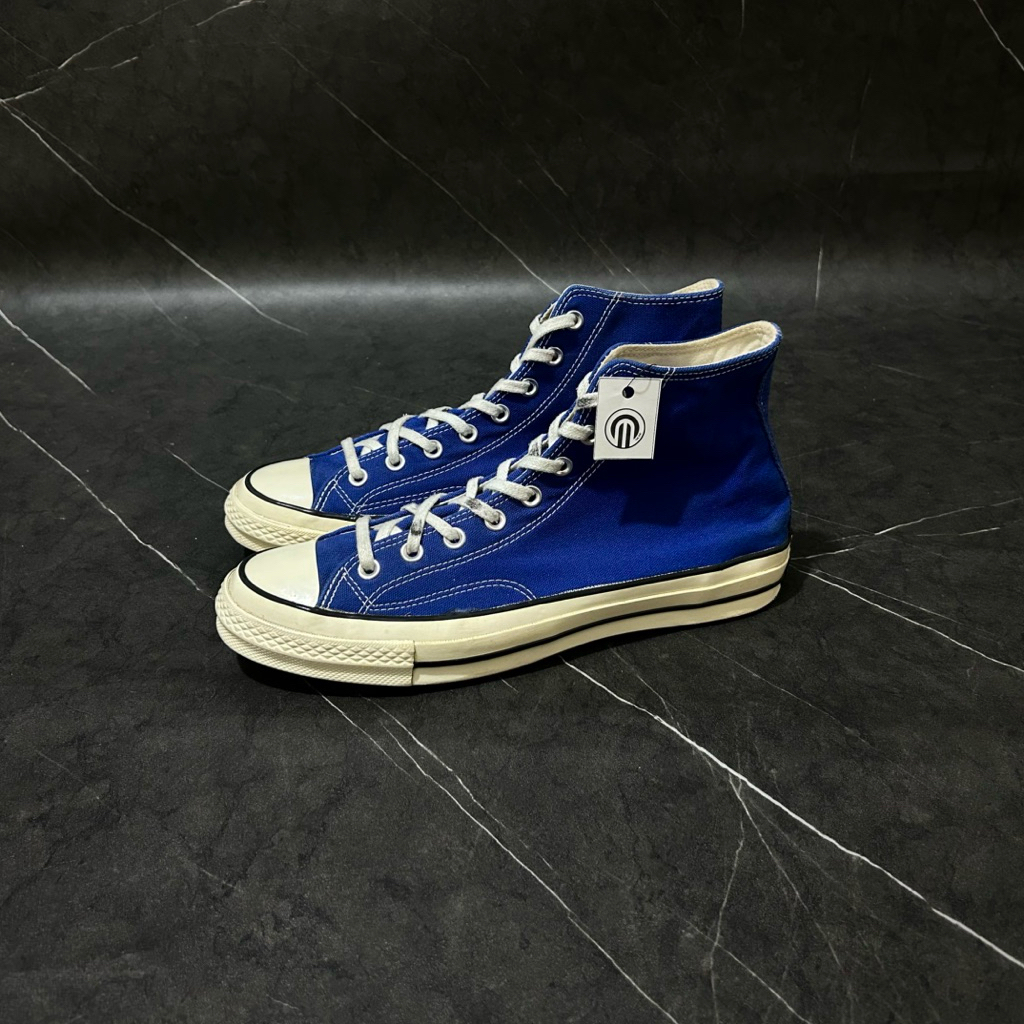 Sepatu Second Pria Converse Chuck 70 High 'Rush Blue' 168509C - Size 44/28,5 Cm - Kode C41