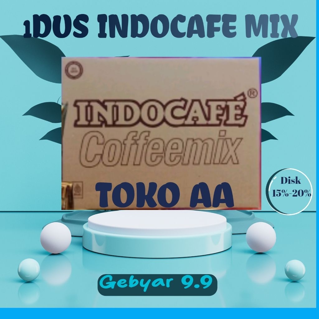 

INDOCAFEE COFFE MIX 1KARTON